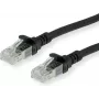 ROLINE - Kabel krosowy - RJ-45 (M) na RJ-45 (M) - 30 cm - UTP - CAT 6a - bezhalogenowy, formowany, skrętka - Czarny (21.15.2986)