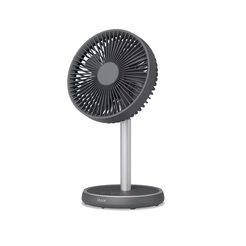 Duux Rize Flex Wentylator Stojący Szary Średnica 21 cm