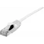 Kabel sieciowy Dexlan 858743 0.5m Cat6a S/FTP Biały
