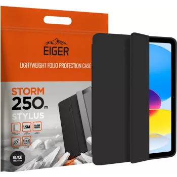 EIGER EGSR00136 Etui ochronne na tablet 27,7 cm (10.9) Folio Czarny (EGSR00136)
