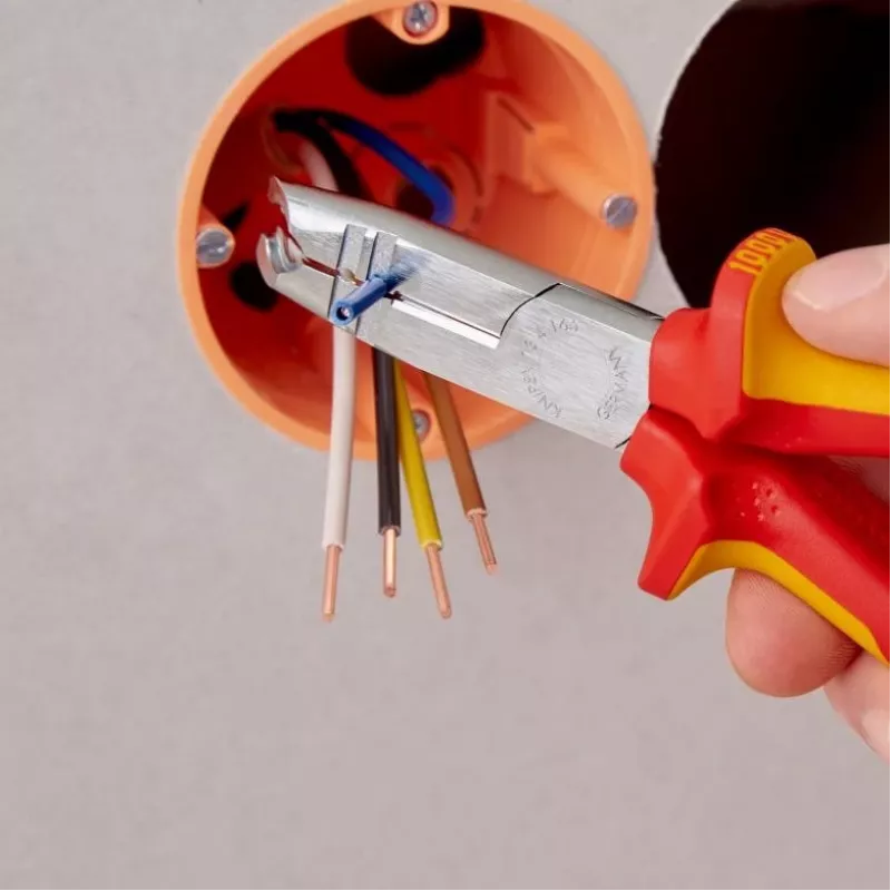 Knipex 13 46 165 ściągacz izolacji czerwony, żółty
