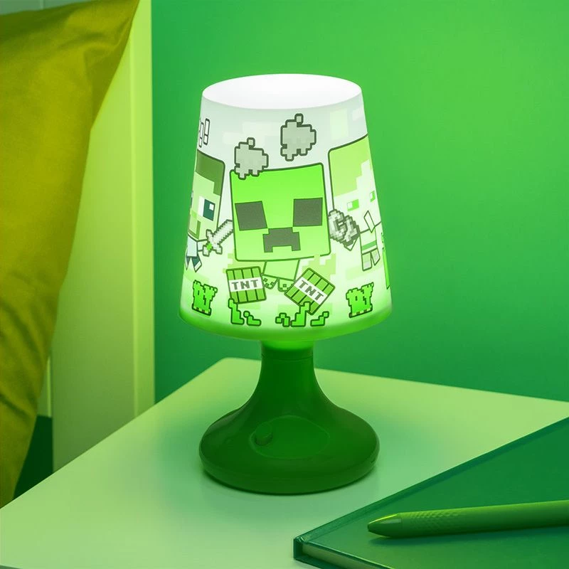 Lampa stołowa Paladone Minecraft