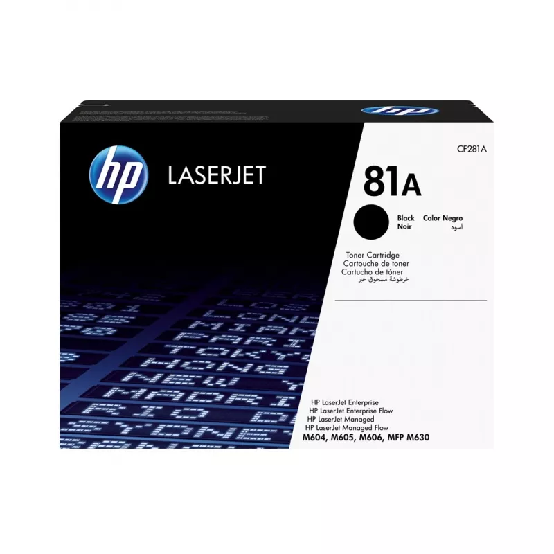 HP 81A Czarny oryginalny toner LaserJet, 10500 stron, czarny, 1 szt.