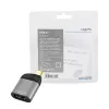 LogiLink CUA0204 USB-C na DisplayPort przejściówka/adapter złącza złącza czarno-szary