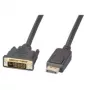 EFB-Elektronik Kabel DisplayPort/DVI 24+1, St-St, 2 m, czarny Producent: EFB Elektronik (K5564SW.2V2)