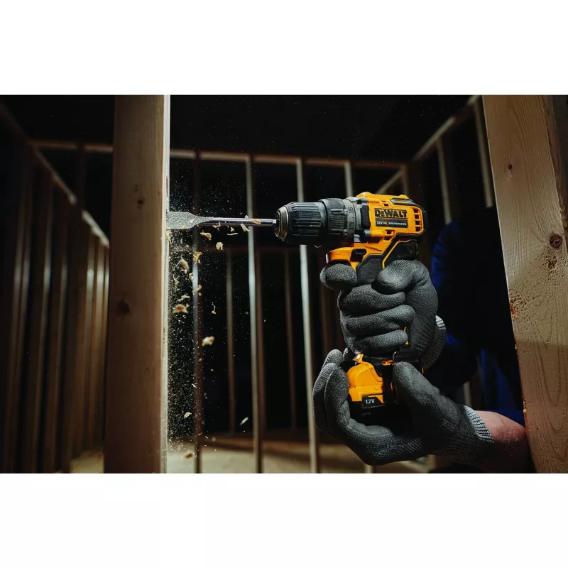 Wkrętarka akumulatorowa DeWALT DCD701D2-QW, 12V, 1500 obr./min, 57,5 N·m, 2 akumulatory 2 Ah