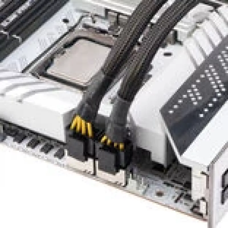 adapter kablowya zasilania procesora Akasa 8-pin na podwójny 4+4-pin (AK-CBPW35-20)