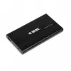 Obudowa HDD IBOX HD-02 Czarna na dyski SATA 2,5 cala, USB 3.2 Gen 1 (Type-A), jednokieszeniowa, metalowa