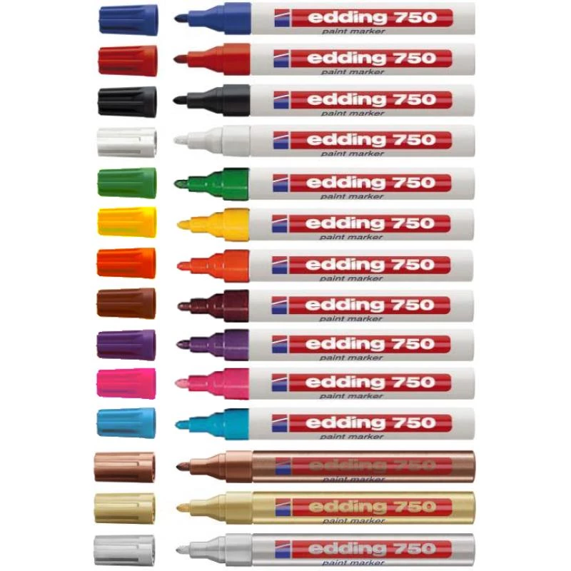 Marker Edding 750 Pomarańczowy