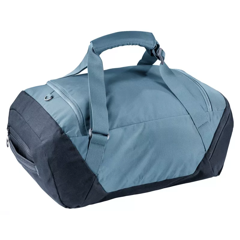 Torba sportowa DEUTER Duffel 35 atlantic-ink — pojemność 35 l, wodoodporne dno, uchwyty do przenoszenia