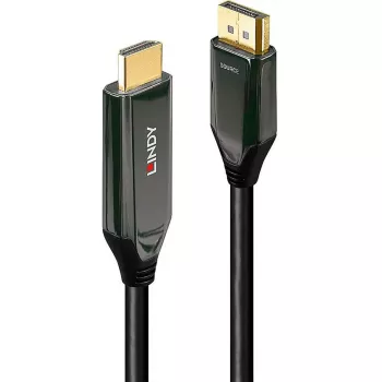 Kabel Lindy Active DisplayPort 1.4 na HDMI 8K60, 3 m, DisplayPort, HDMI, męski, męski, prosty