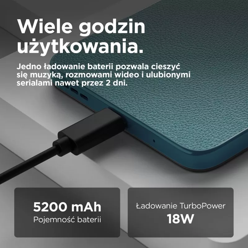 Motorola moto g05 16.9 cm (6.67 cala) Dual SIM Android 15 4G USB Type-C 8 GB 256 GB 5200 mAh Zielony