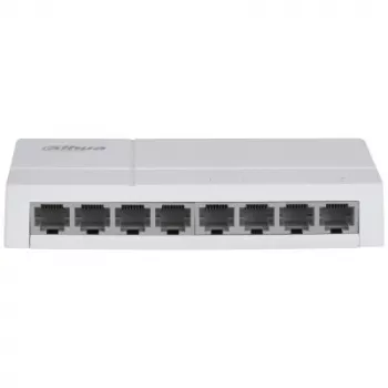 Przełącznik sieciowy DAHUA SG1008L-EUR L2 8-portowy, 8x RJ45 Ethernet