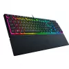 Razer Ornata V3, Mecha-membrane switches, 10 Razer Chroma RGB Lighting Zones, 1000 Hz Ultrapolling, Backlit keys, Soft-touch wrist rest - German Layou