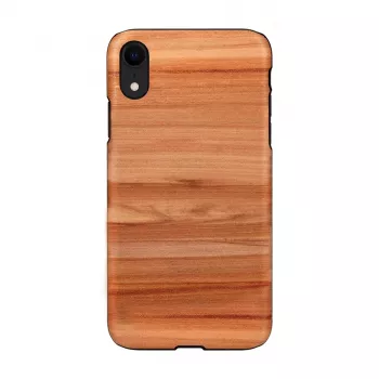 Etui na smartfon MAN & WOOD do iPhone XR, cappuccino biały