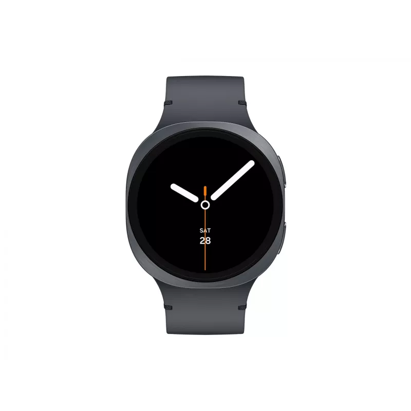 Samsung Galaxy Watch 8 3,81 cm (1,5 cala) AMOLED 44 mm Cyfrowy 480 x 480 pikseli Ekran dotykowy Grafit Wi-Fi GPS (satelitarny)