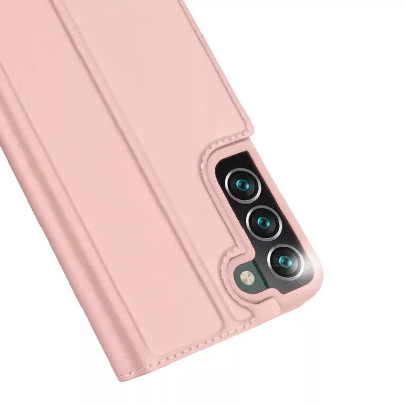 Etui Dux Ducis Skin Pro z klapką do Samsung Galaxy S22+ (S22 Plus) różowe