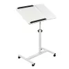 Mobilny stolik/podstawka pod laptop Maclean, biały, regulacja wysokości 59-89 cm, maks. 30 kg, MC-121 W
