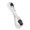 Przedłużacz PCIe 6-pin BITFENIX Alchemy 45 cm oplot biały