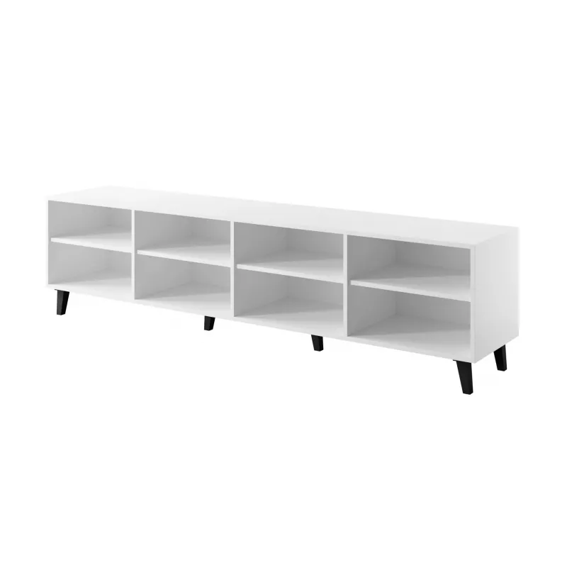 szafka RTV ETNA 200x42x52 biały matowy