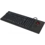 KeySonic KSK-8202ELU-T (UK) klawiatura uniwersalna USB QWERTY UK English Czarny