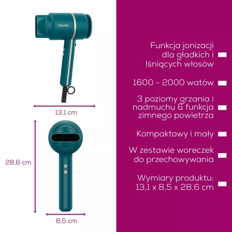 Suszarka do włosów Beurer HC 35 1800W