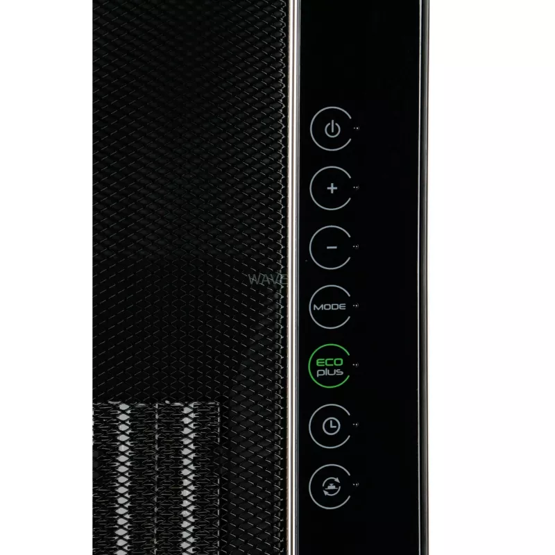 Grzejnik elektryczny wentylatorowy De’Longhi TCH8993ER.BC do wewnątrz, czarny, 2400 W