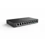 Przełącznik sieciowy PoE Reolink RLA-PS1 — 8-portowy PoE, budżet całkowity 150W, IEEE 802.3af/at, 2x Gigabit uplink