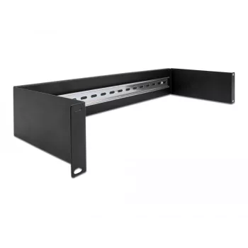Szyna kablowa DeLOCK 66884 Czarny szerokość 180 mm głębokość 482 mm wysokość 90 mm