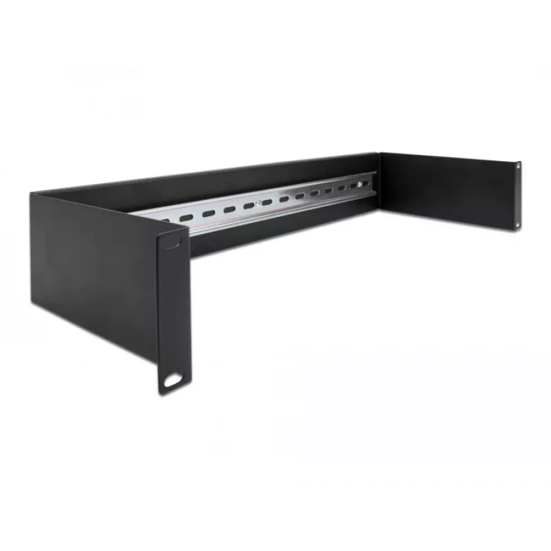Szyna kablowa DeLOCK 66884 Czarny szerokość 180 mm głębokość 482 mm wysokość 90 mm