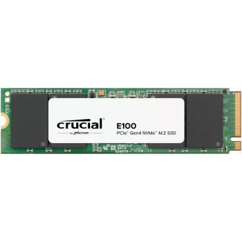 Micron Crucial E100 - SSD - 2 TB - wewnętrzny - M.2 2280 - PCIe 4.0 x4 (NVMe) (CT2000E100SSD8-T)