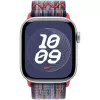 42 mm Niebieski/Czerwony Nike Sport Loop