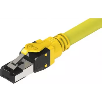 Kabel sieciowy ROLINE 21.15.1863 Żółty 3m Cat8.1 S/FTP