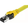 Kabel sieciowy ROLINE 21.15.1863 Żółty 3m Cat8.1 S/FTP