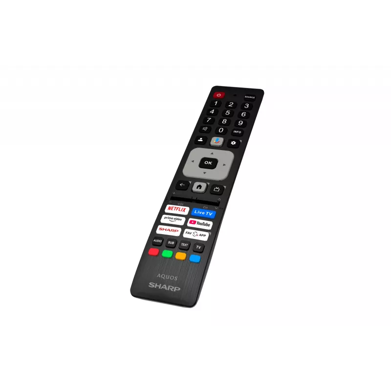 Sharp 43HP6265E TV Google UHD Czarny