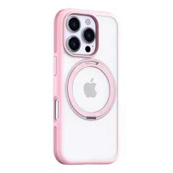 Etui na telefon Torras R Fusion Series dla iPhone 16 Pro — różowe