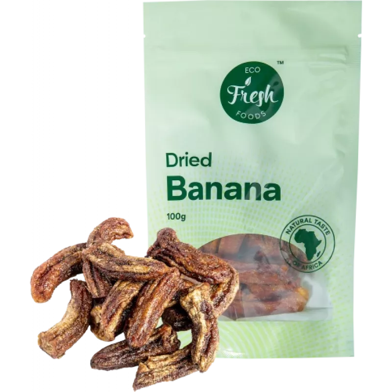 Eco fresh foods Suszony banan 100 g