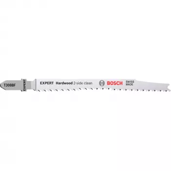 Bosch EXPERT ‘HARDWOOD 2-SIDE CLEAN’ T308 BF brzeszczot do wyrzynarki bimetaliczny 5 szt.