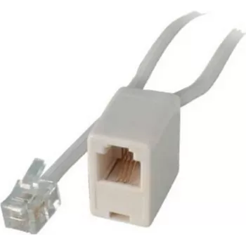 Modularny przedłużacz telefoniczny RJ ISDN ShiverPeaks 70230-8/4W — okablowanie 8/4, złącze Western (RJ)