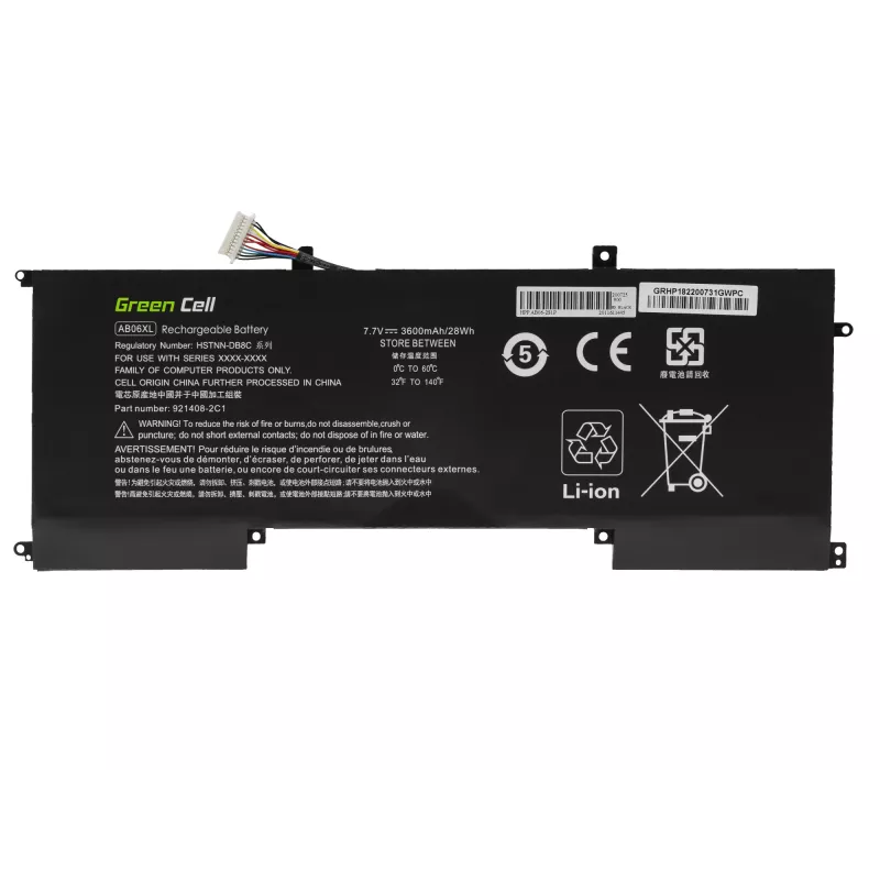 Bateria AB06XL do HP Envy 13-AD008NW 13-AD101NW