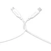 Kabel silikonowy 4smarts USB-C / USB-C High Flex 60W 1,5m biały