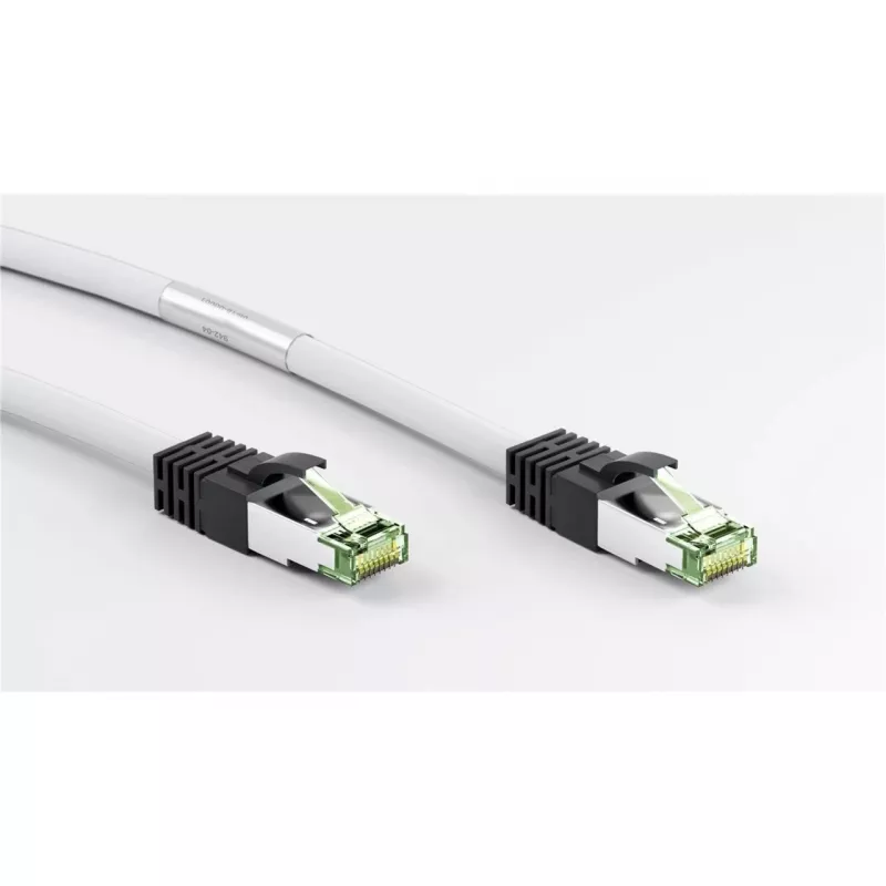 Wentronic 55127 - 5 M - Cat8.1 - S/FTP (S-STP) - RJ-45 - RJ-45 - Biały