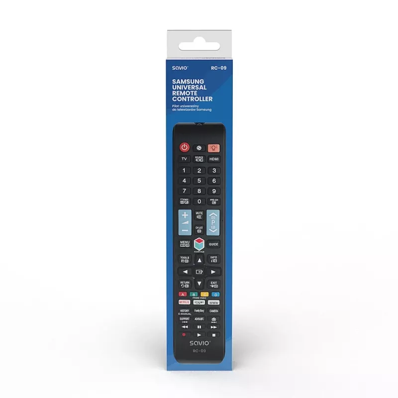 Savio RC-09 Pilot na podczerwień Smart TV