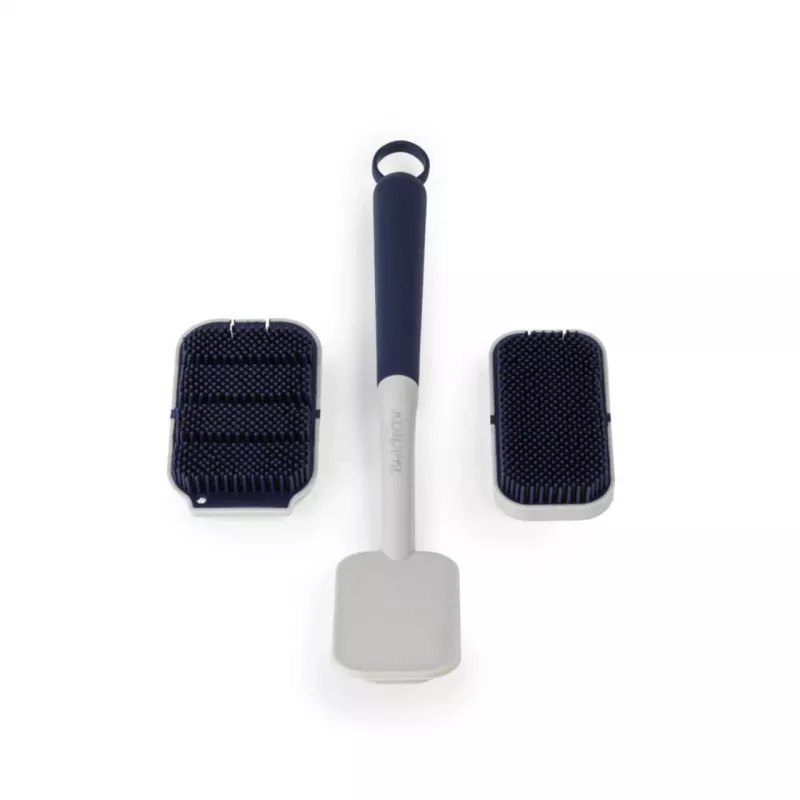 Szczotka do naczyń Beldray LA032814FEU7 Deep Clean Rubber, gumowe włosie, ergonomiczny uchwyt