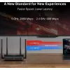 Router biurkowy MERCUSYS MR25BE EasyMesh Wi‑Fi 7 dwuzakresowy 2.4/5 GHz, 3600 Mbps, 3× Gigabit LAN, 4 anteny zewnętrzne