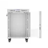 Szafa rack Lanberg FF01-6615-12SL 15U wolnostojąca szary