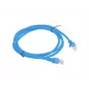 Kabel sieciowy Lanberg PCU6-10CC-0150-B RJ45 Cat6 1.5m niebieski