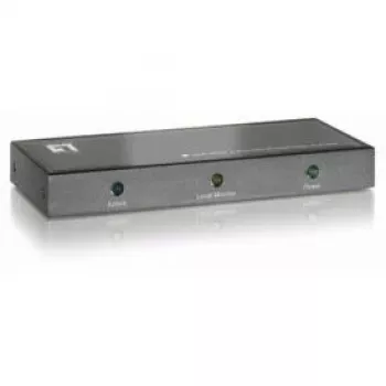 LevelOne ADE-8202 Nadajnik AV Przedłużacz AV Szary
