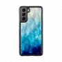 Etui ochronne iKins do Samsung Galaxy S21 w kolorze niebieski Lake Czarny