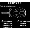 Zestaw śrubokrętów Wera Stubby Set 1